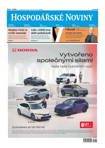 Obálka e-magazínu Hospodářské noviny 079 - 24.4.2026
