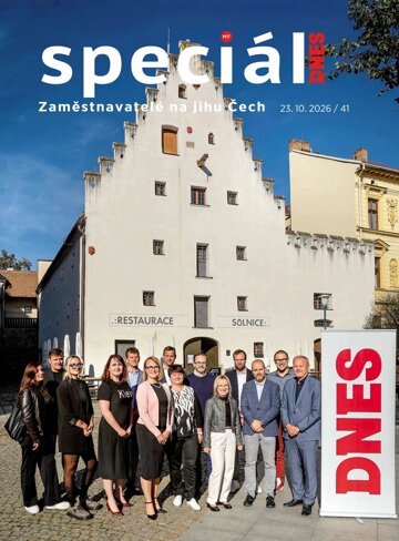 Obálka e-magazínu Magazín DNES SPECIÁL Jižní Čechy - 23.10.2026