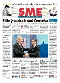Obálka e-magazínu SME 5.1.2013