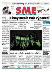 Obálka e-magazínu SME 21.1.2013
