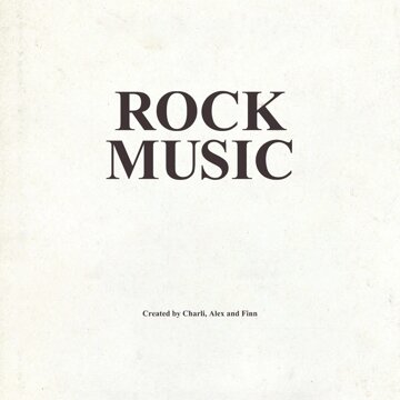 Obálka uvítací melodie Rock Music