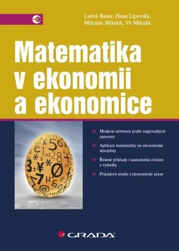 Obálka knihy Matematika v ekonomii a ekonomice