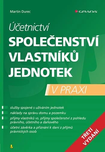 Obálka knihy Účetnictví společenství vlastníků jednotek - 3. vydání