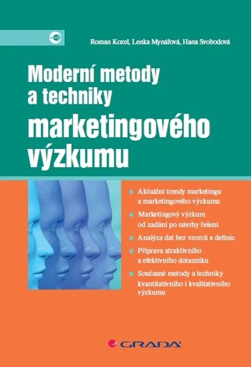 Obálka knihy Moderní metody a techniky marketingového výzkumu
