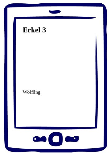 Obálka knihy Erkel 3