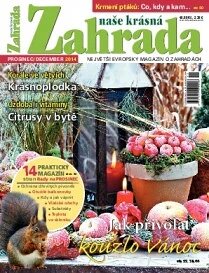 Obálka e-magazínu Naše krásná zahrada 12/2014