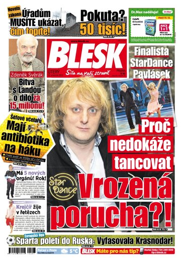 Obálka e-magazínu Blesk 15.12.2015