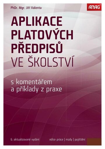 Obálka e-magazínu Aplikace platových předpisů ve školství 2016 s komentářem a příklady z praxe