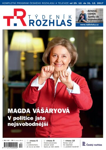 Obálka e-magazínu Týdeník Rozhlas 52/2017