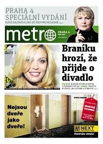 Obálka e-magazínu METRO Pražská 4ka 2012
