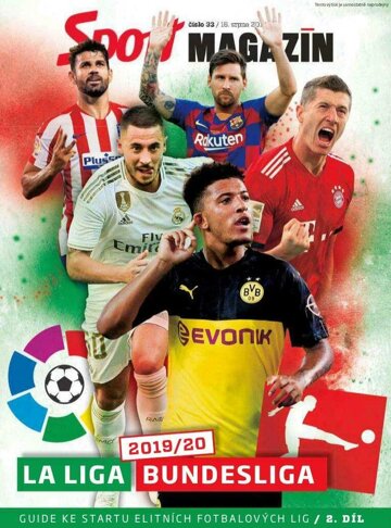 Obálka e-magazínu Příloha Sport 16.8.2019