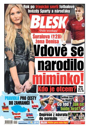 Obálka e-magazínu Blesk 20.5.2020