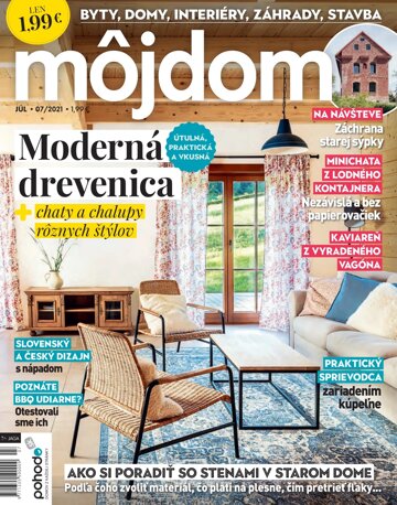 Obálka e-magazínu Môj dom 7/2021