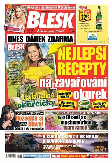 Obálka e-magazínu Blesk 16.7.2021