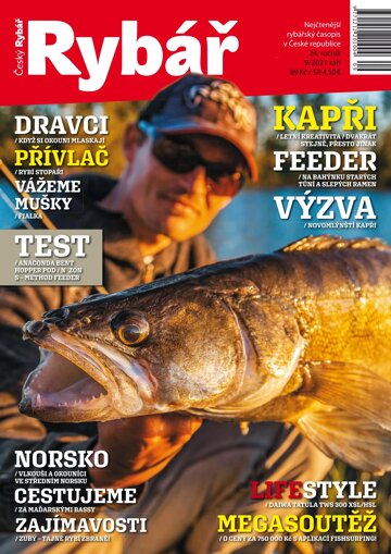 Obálka e-magazínu Český rybář 9/2021
