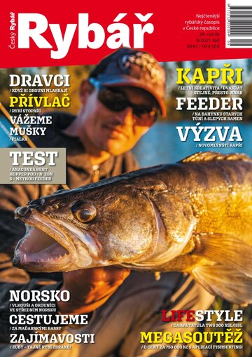 Obálka e-magazínu Český rybář 9/2021
