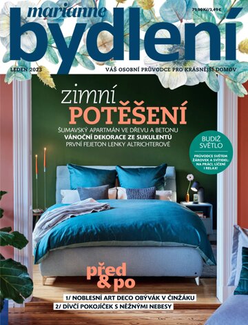 Obálka e-magazínu Marianne bydlení 1/2023