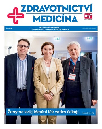 Obálka e-magazínu Zdravotnictví a medicína 7-8/2016