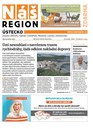 Obálka e-magazínu Náš Region - Ústecko 7/2023