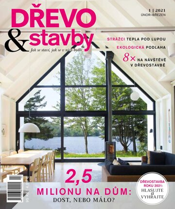 Obálka e-magazínu DŘEVO&stavby 1/2021