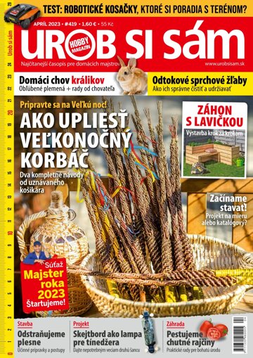 Obálka e-magazínu Urob si sám 4/2023