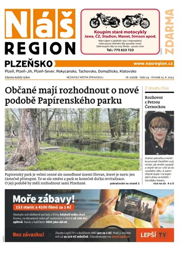 Obálka e-magazínu Náš Region - Plzeňsko 24/2023