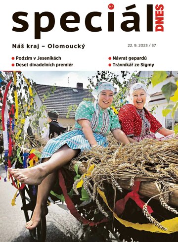 Obálka e-magazínu Magazín DNES SPECIÁL Olomoucký - 22.9.2023