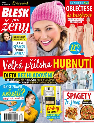 Obálka e-magazínu Blesk pro ženy 2/2024