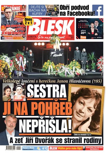 Obálka e-magazínu Blesk 27.1.2024