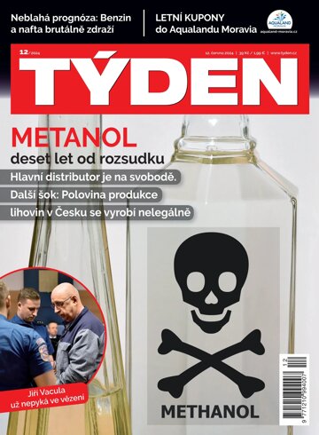 Obálka e-magazínu Týden 12/2024