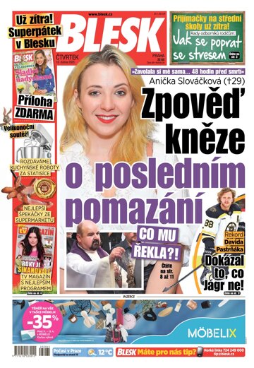Obálka e-magazínu Blesk 10.4.2025