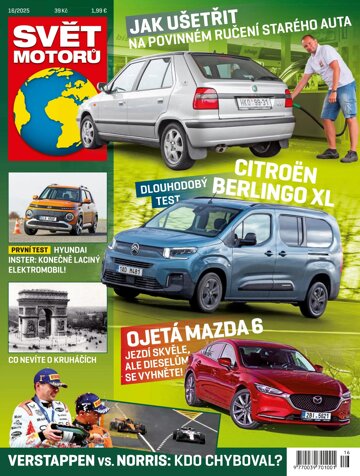 Obálka e-magazínu Svět motorů 16/2025