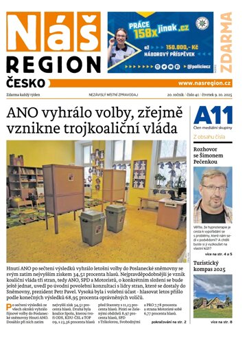 Obálka e-magazínu Náš Region - Česko 41/2025