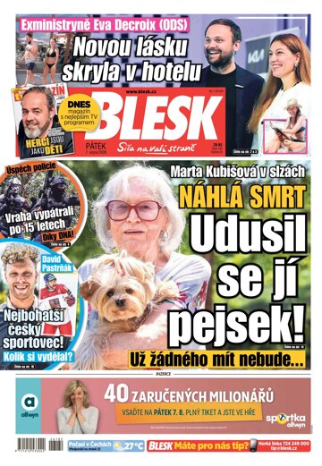 Obálka e-magazínu Blesk 7.8.2026