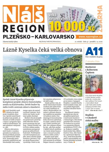 Obálka e-magazínu Náš Region - Plzeňsko 37/2026