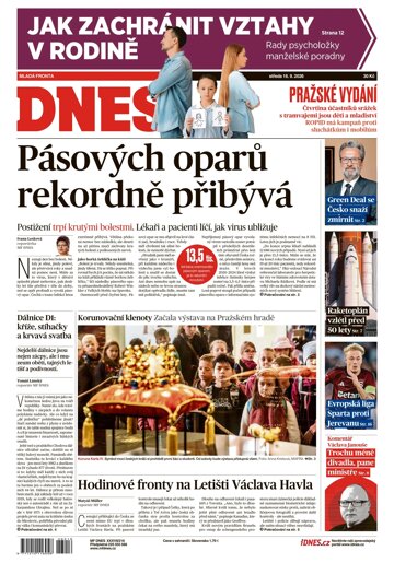 Obálka e-magazínu MF Dnes 16.9.2026