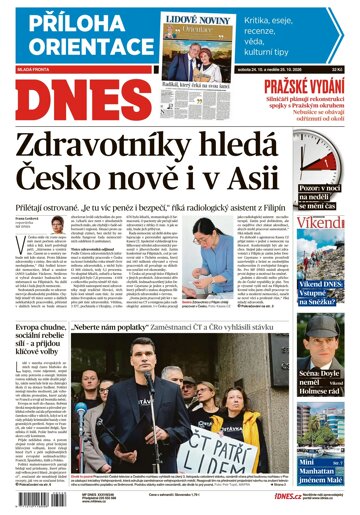 Obálka e-magazínu MF Dnes 24.10.2026