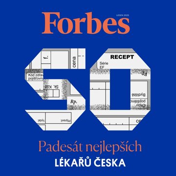 Obálka audioknihy Forbes leden 2023