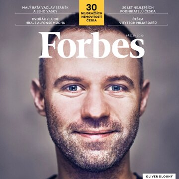 Obálka audioknihy Forbes březen 2020