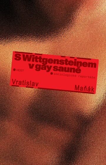Obálka knihy S Wittgensteinem v gay sauně