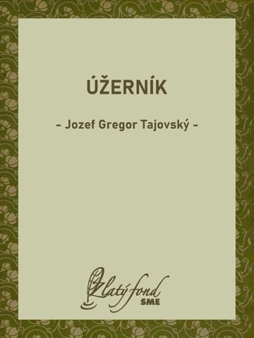 Obálka knihy Úžerník