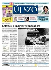 Obálka e-magazínu Új Szó 28.6.2014