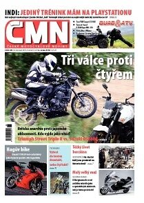 Obálka e-magazínu ČESKÉ MOTOCYKLOVÉ NOVINY 46/2010