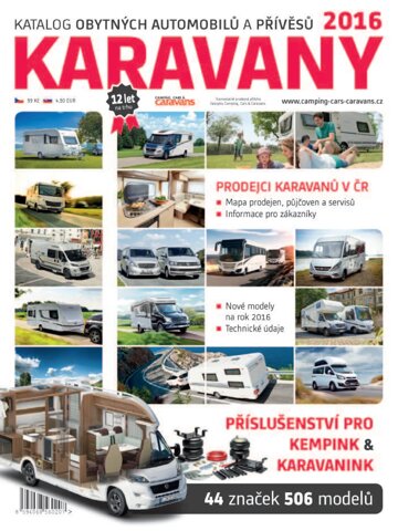 Obálka e-magazínu KARAVANY 2016