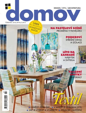 Obálka e-magazínu Domov 7/2016