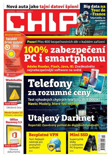 Obálka e-magazínu CHIP 11/2016
