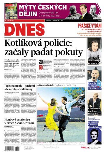 Obálka e-magazínu MF Dnes 25.2.2017
