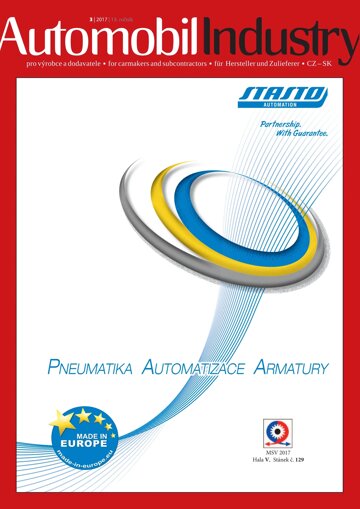 Obálka e-magazínu Automobil Industry 3/2017