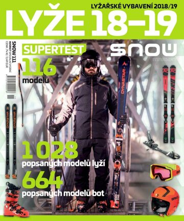 Obálka e-magazínu SNOW 111 market 18/19 - testy lyží a rádce výběru lyžařského vybavení
