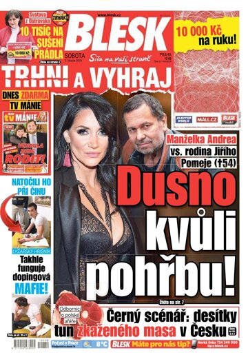 Obálka e-magazínu Blesk 2.3.2019